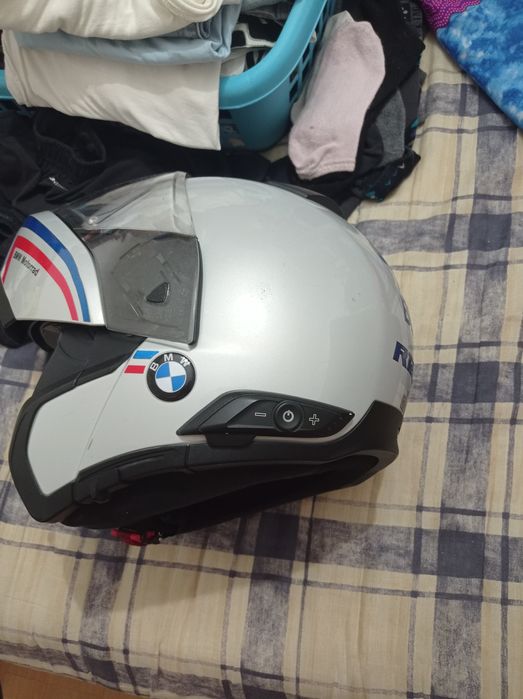 Capacete BMW com intercomunicador integrado tamanho 52/53