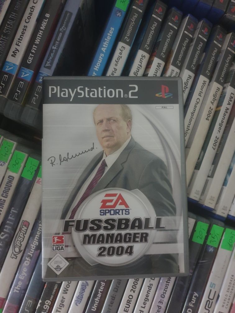 Football Manager 2004 ps2 playstation 2