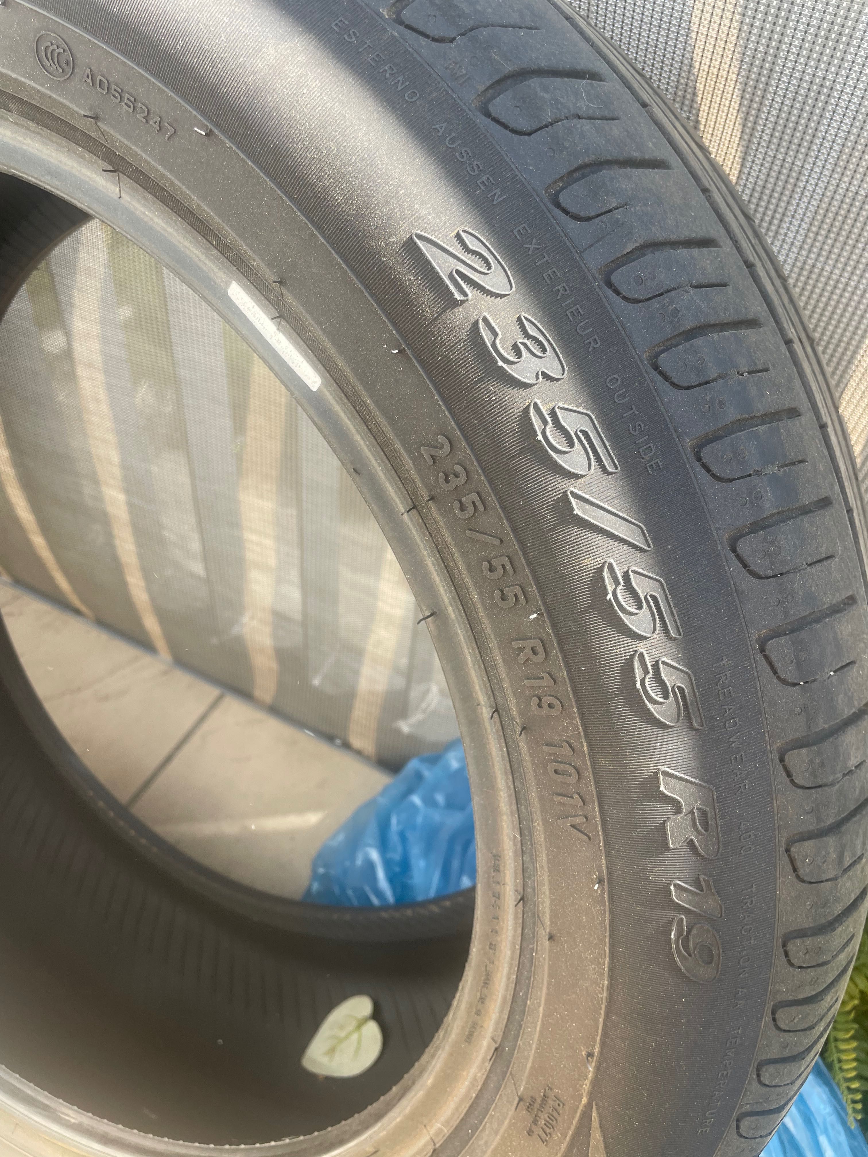 Pirelli letnie 2 szt 235/55/19 101v