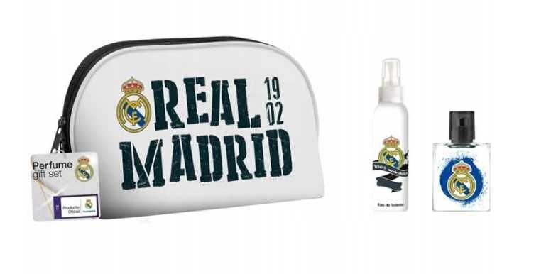 Real Madryt Zestaw Prezentowy Mgiełka 100ml + EDT 50ml + Kosmetyczka