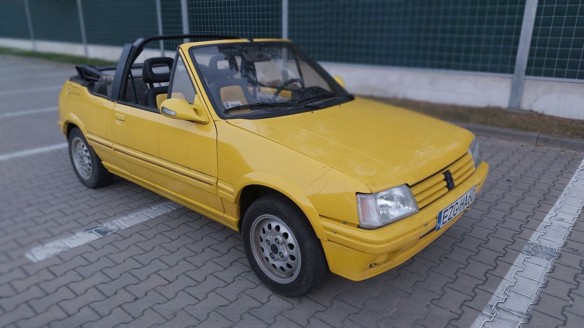 Peugeot 205 junior GTI XS 1.8 diesel, benzyna i inne
