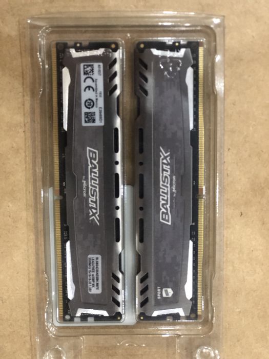 Продам ОЗУ DDR4 16GB (2×8GB) Ballistix Sport 3000 MHz