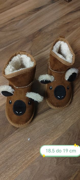 Buty misie emu karmel