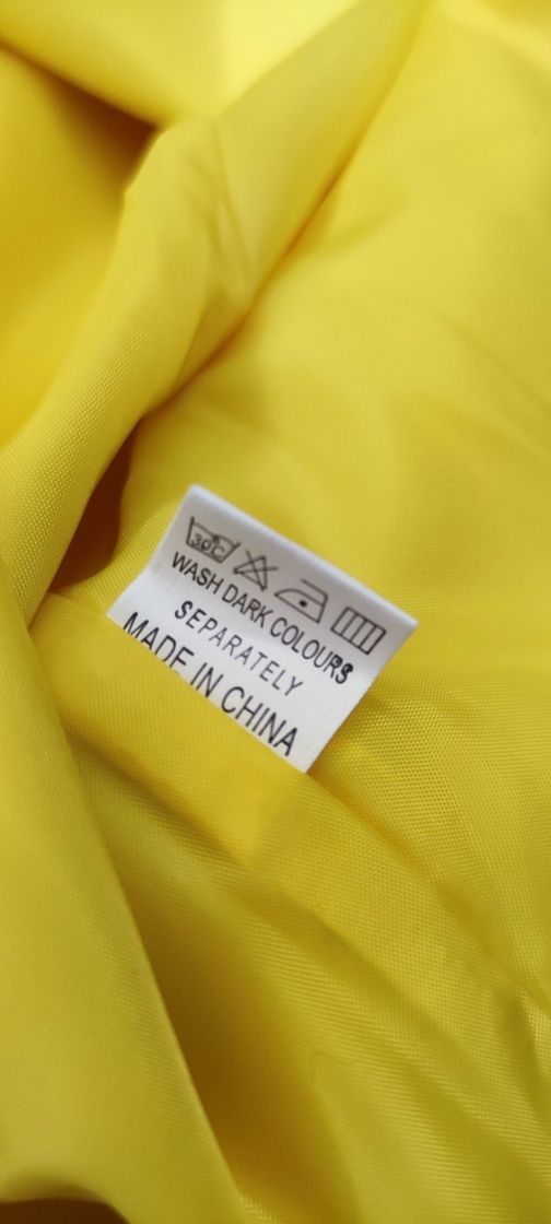 Marynarka Żakiet z kieszeniami żółta S