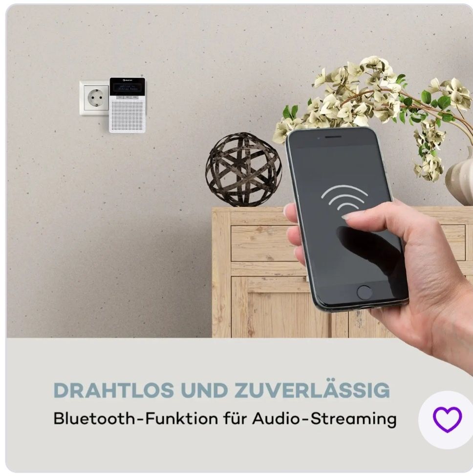 Радио Bluetooth Auna DigiPlug DAB