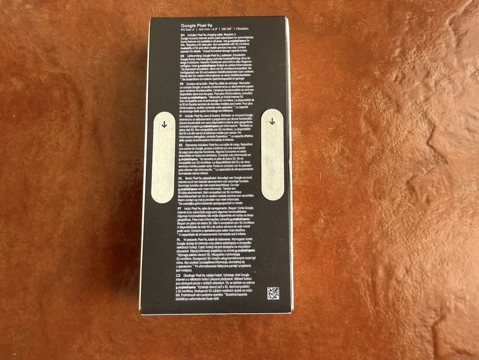 Google Pixel 9a Obsidian