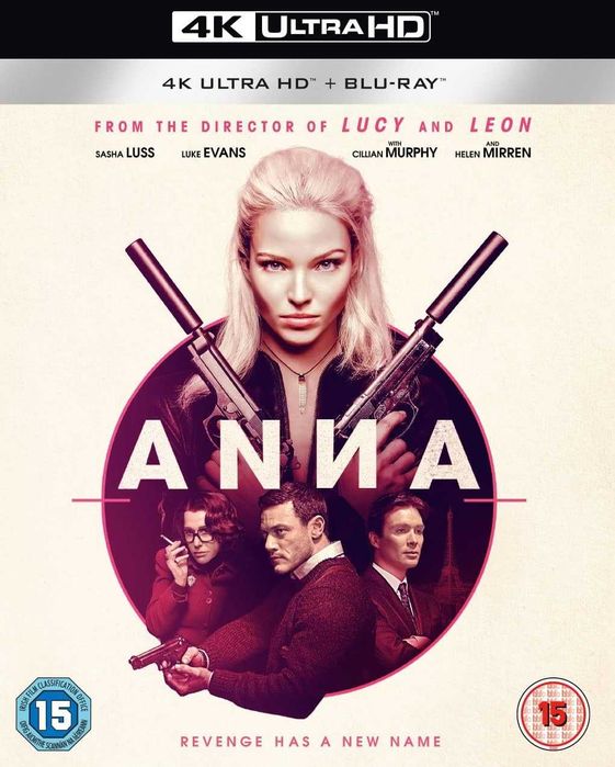 ANNA 4K +blu ray L.Besson w. ENG dodatki!