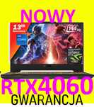 Nowy RTX4060 laptop i7 ddr5 do gra Geforce Asus TUF 13gen ssd 1TB GWAR