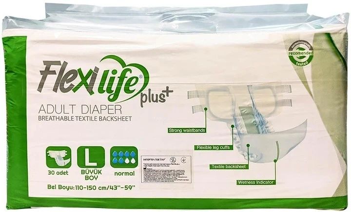 Підгузки для дорослих Flexi Life, L, 30 штук