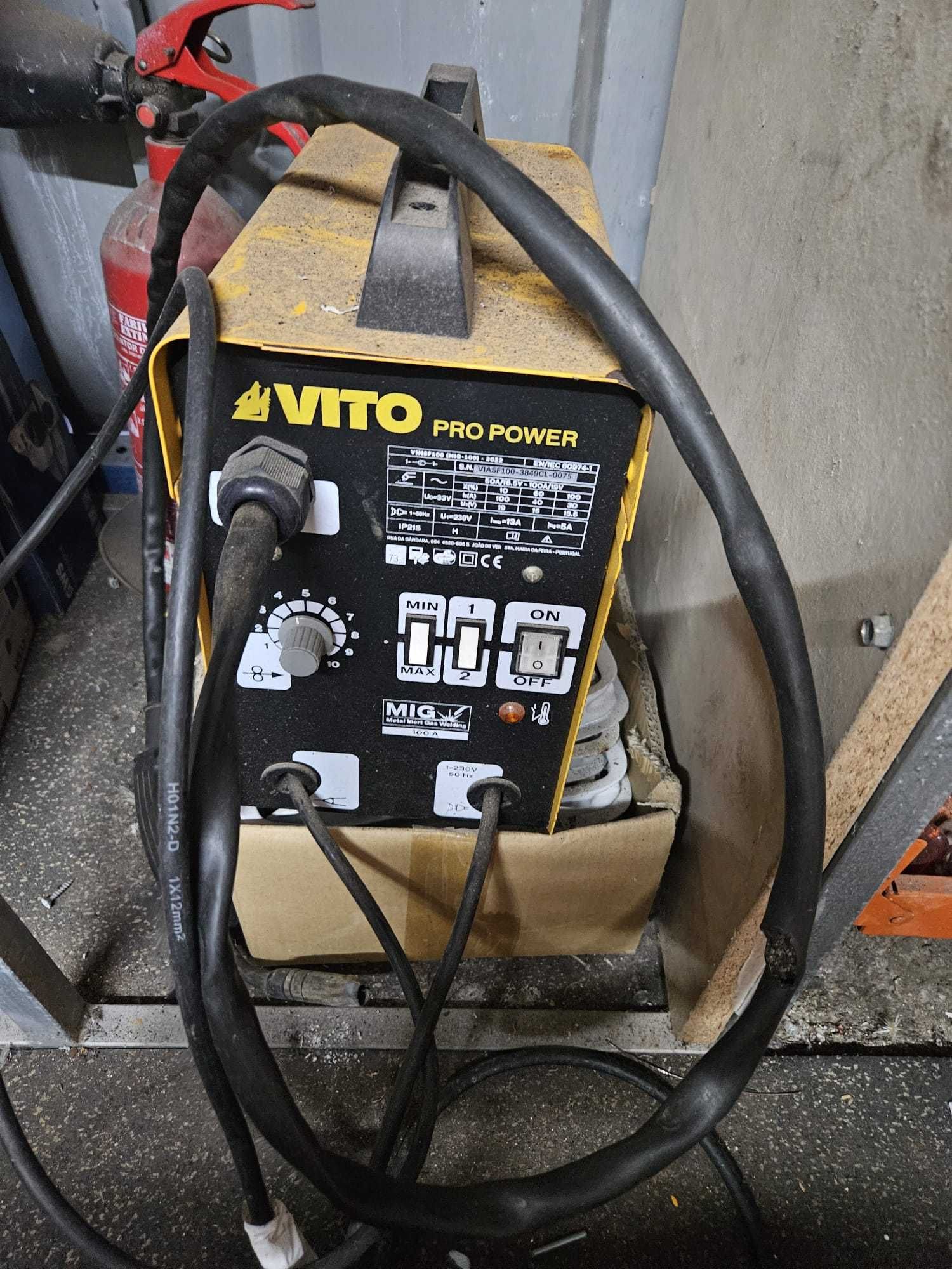 Máquina de soldar VITO MIG VIMSF 100A