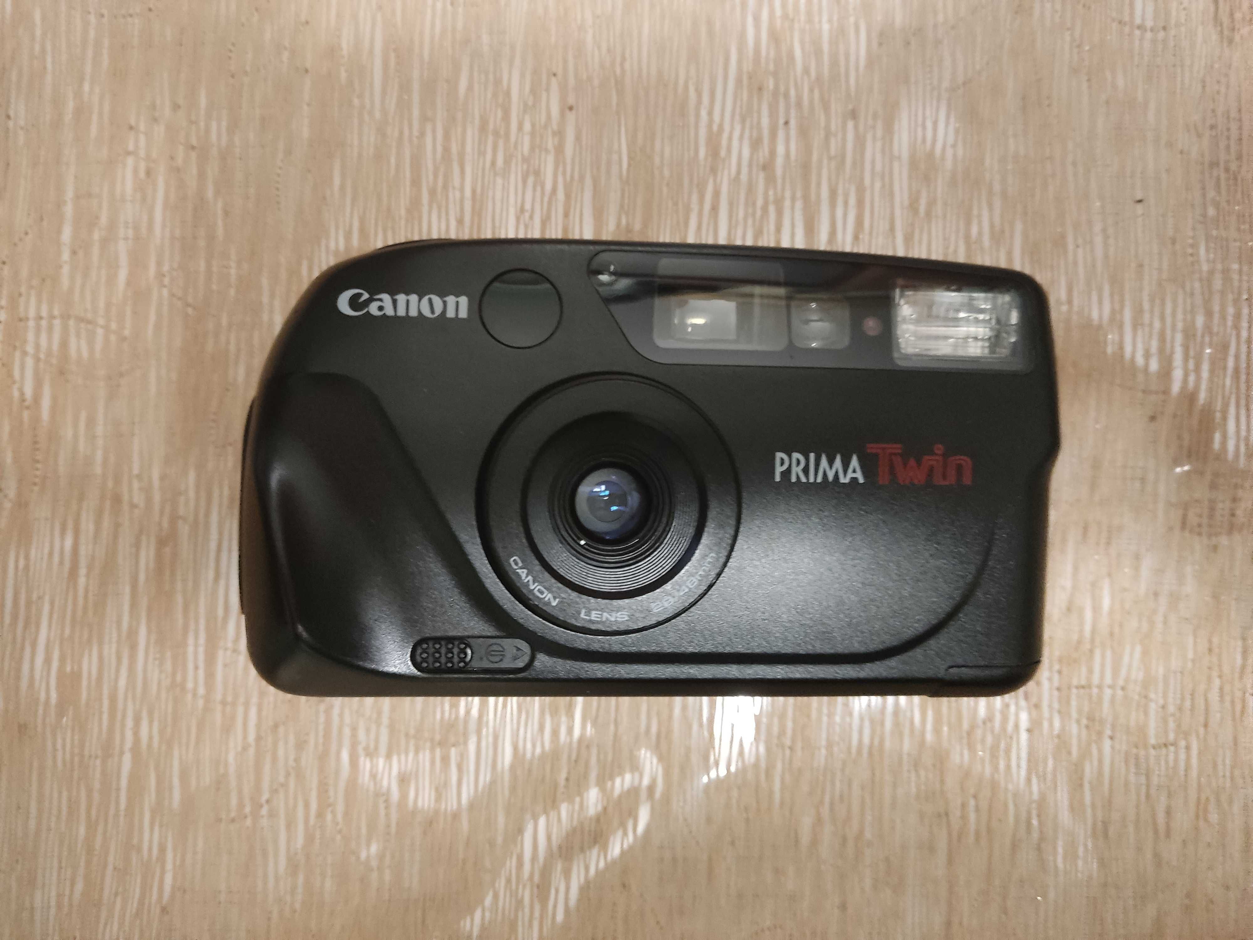 Aparat analogowy Canon Prima Twin 28/48mm