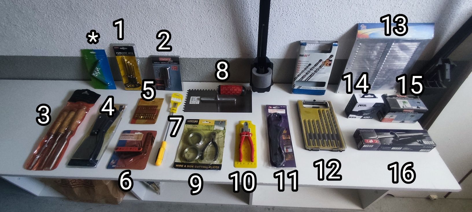 Várias Ferramentas de trabalho. NOVAS