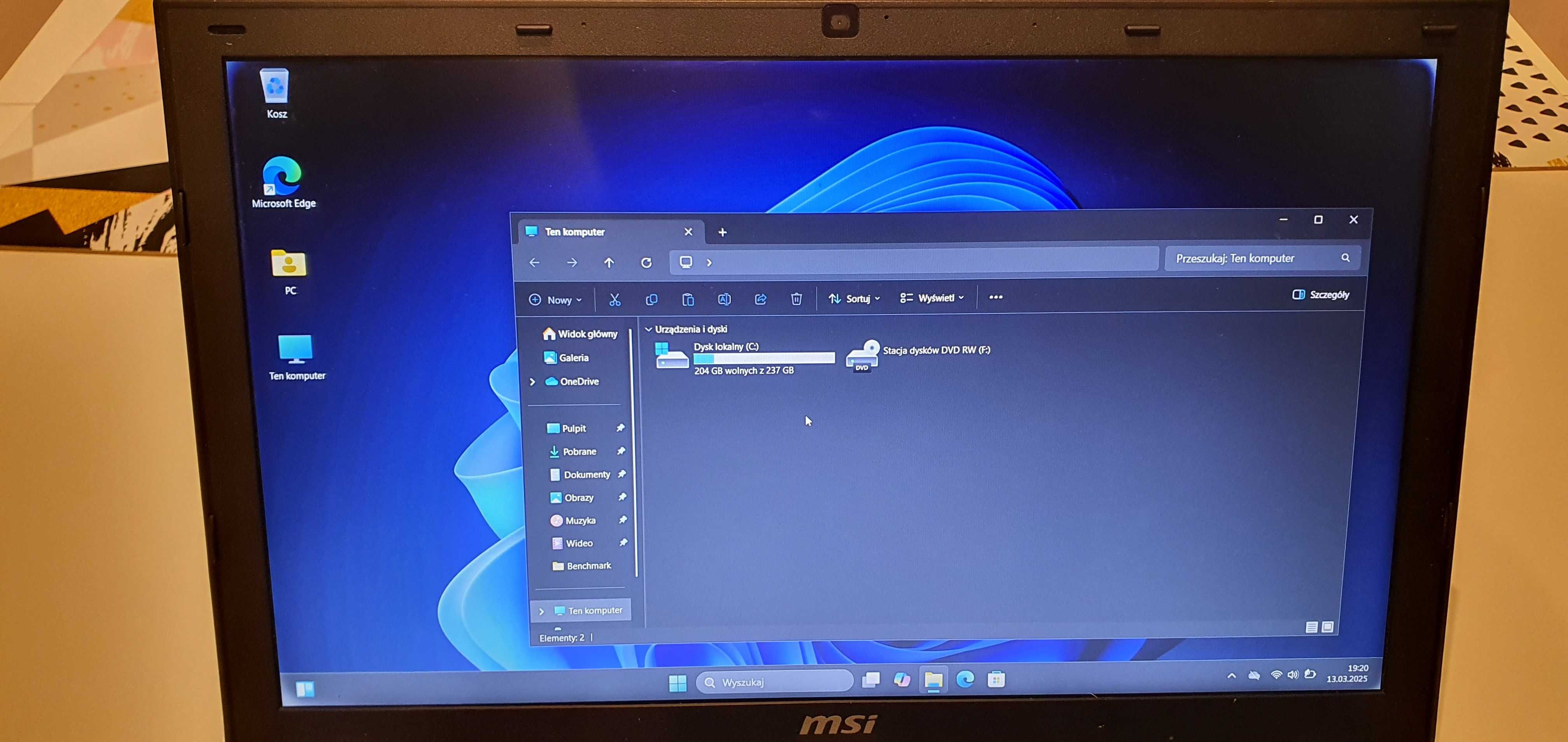 Laptop MSI GP60 2QF i5/8GB/240GB SSD