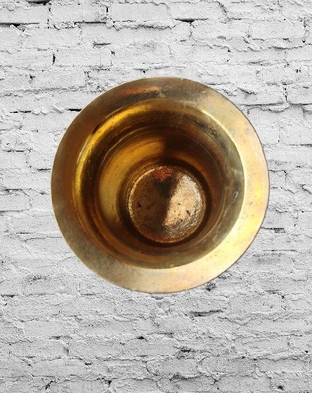 Ступка алюминиевая с пестиком в идеальном состоянии