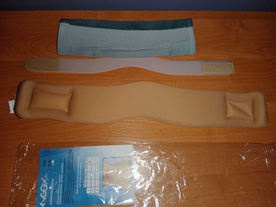 Kołnierz ortopedyczny kręgosłup szyjny stabilizator rehabilitacyjny