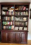 Biblioteczka palisander kolonialna_REZERWACJA