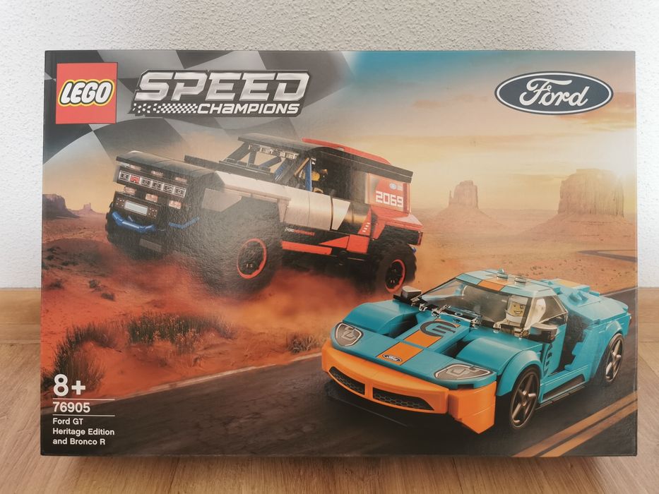 LEGO 76905 Speed Champions - Ford GT Heritage Edition i Bronco R