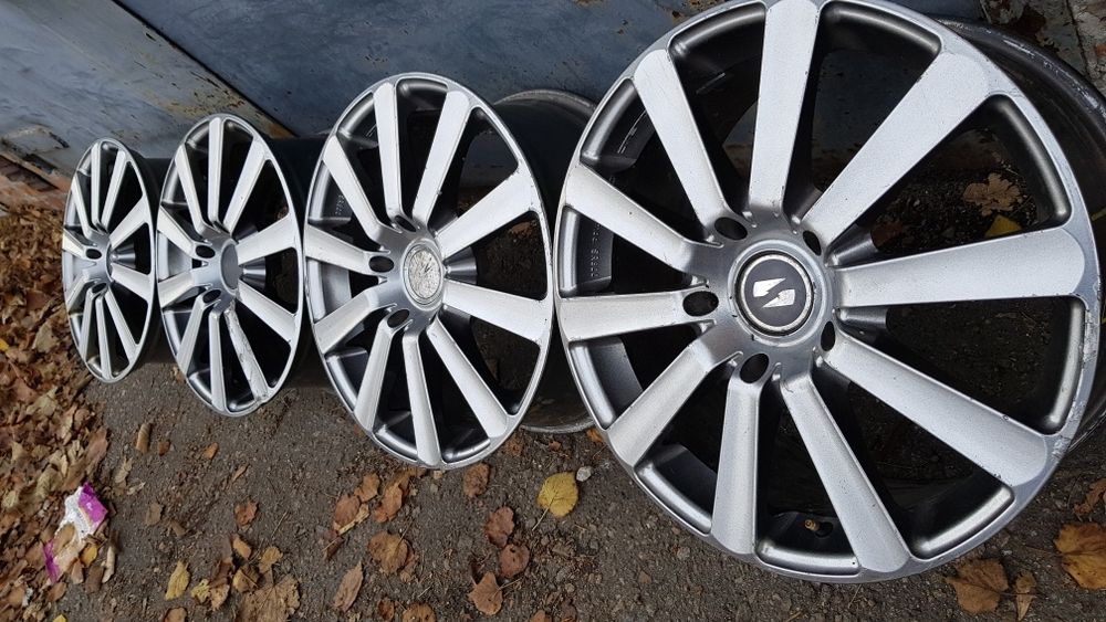 ПОШТУЧНО 1-2-3 Литые диски Stilauto mod. SR800 R18 5*130 (Карен, Q7 )