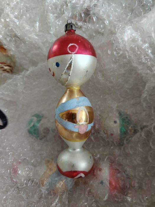 Żołnierzyk bombka Prl