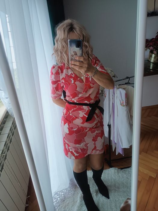 Sukienka komunia wesele święta impreza roz S firma Mohito