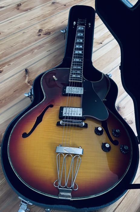 Ibanez Artist 2616 CS 1973 rok jak Gibson ES 175 jazz made in japan