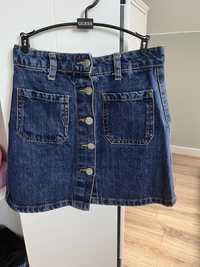 Spódnica dżinsowa jeansowa bershka rozmiar 32