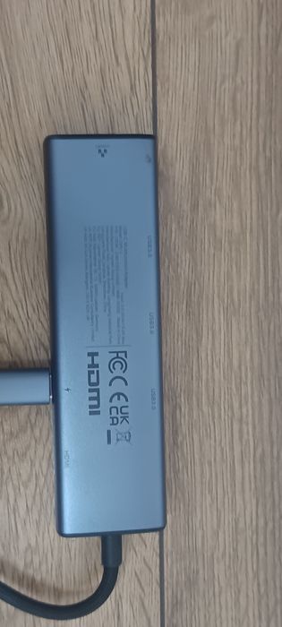 wielofunkcyjny hub USB-C Ugreen CM512. 6w1  adapter