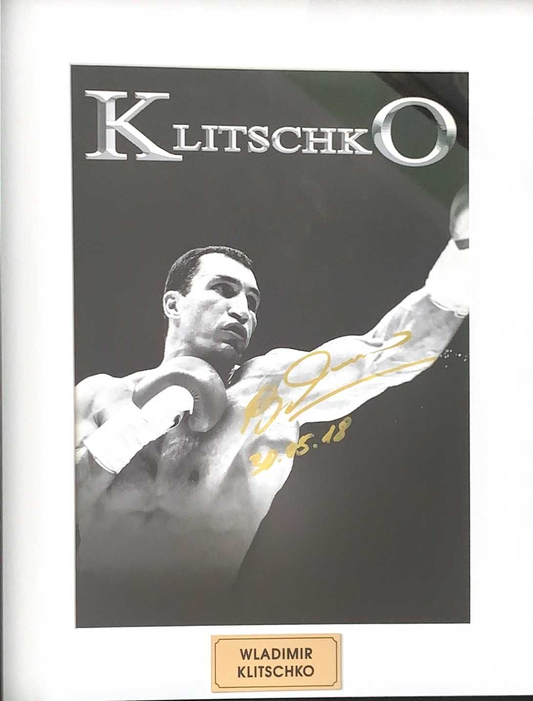 Wladimir KLITSCHKO - autograf słynnego boksera