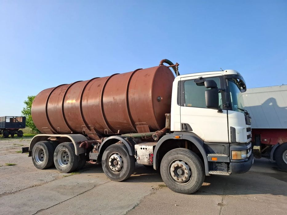 Scania 114 8x4  Scania asenizacyjny 8x4 22m3 jurop 520