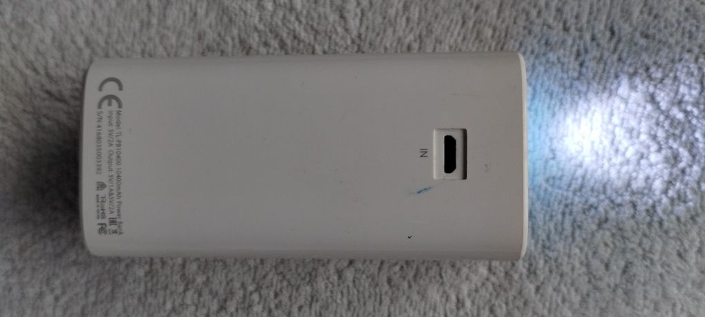 Powerbank TP-LINK TL-PB10400 2xUSB 10000 mAh 2A Latarka Power Bank