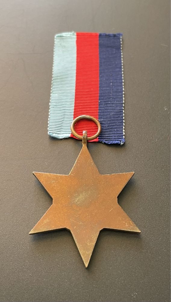 Medal Gwiazda za Wojnę 1939–1945 (1939-45 Star) Wielka Brytania