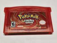 Pokemon Fire Red Version gameboy color advance gbc gba.
