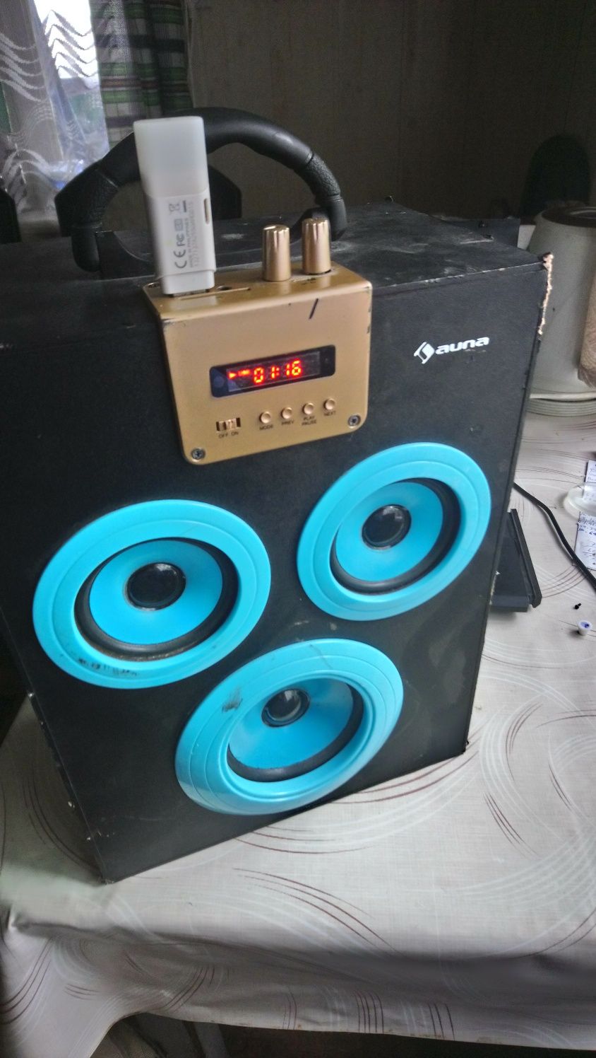 Głośnik auna USB SD radio