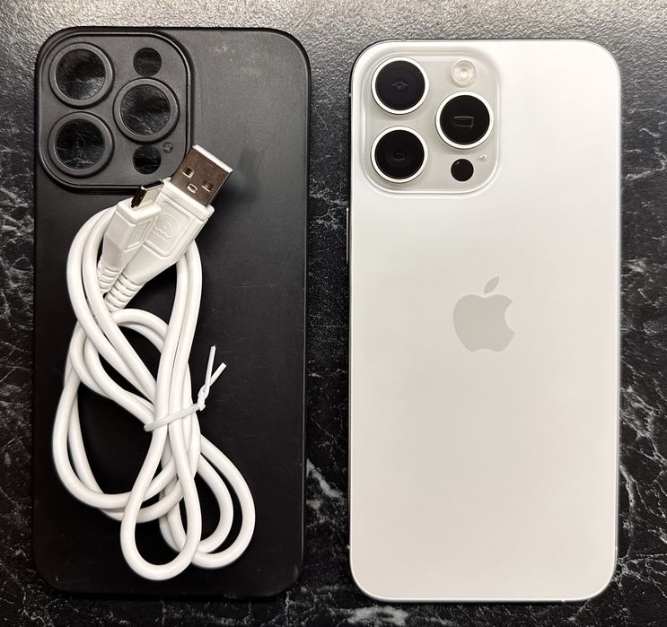 950$ iPhone 15 pro Max 256gb eSim 92% батарея