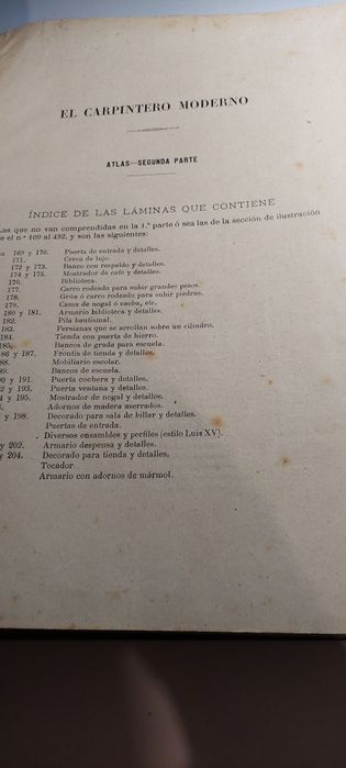 El Carpintero Moderno (Tercera edición, 3ª edição - 3 Volumes)
