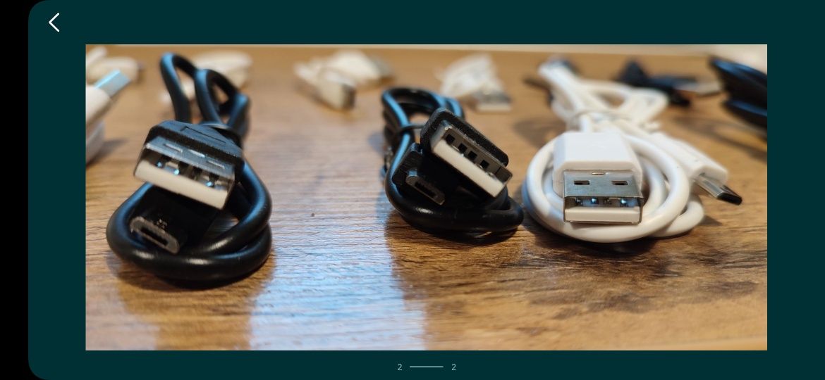 Kabel USB ładowarka itp micro usb