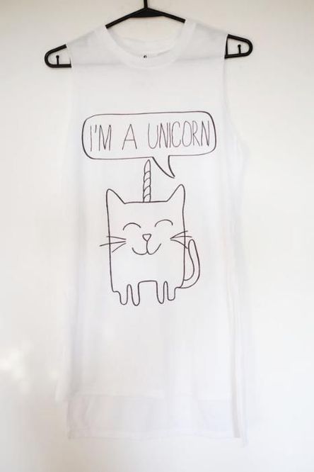 Bluzka koszulka jednorożec kot unicorn Atmosphere hit blog nowa