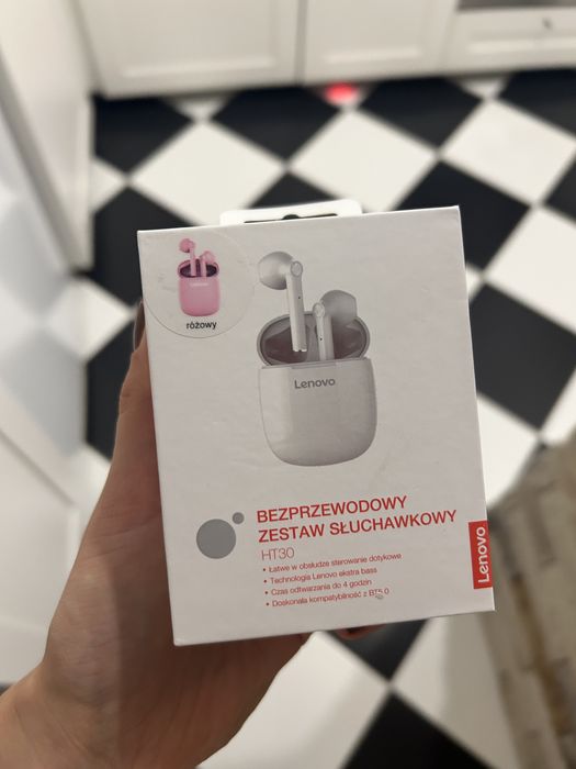 Słuchawki HT30 różowe sprawne