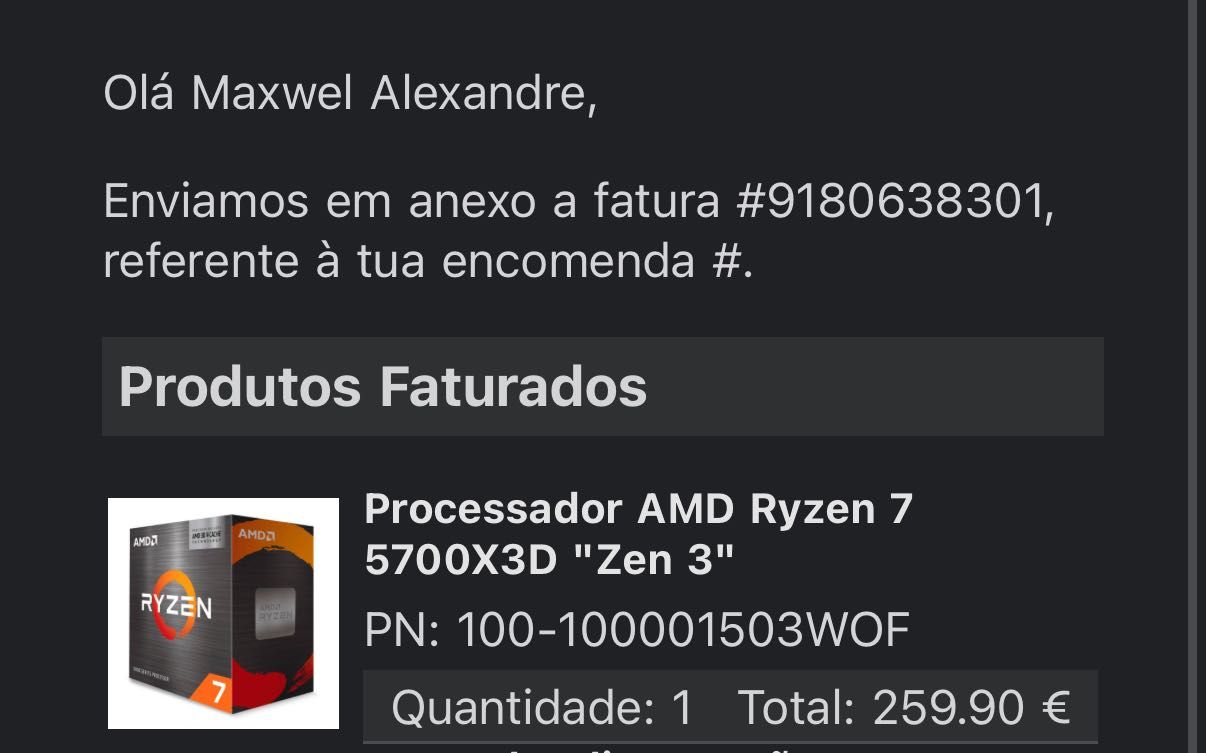 Kit Upgrade Ryzen 7 5700x3d + Placa mãe +32gb Ram