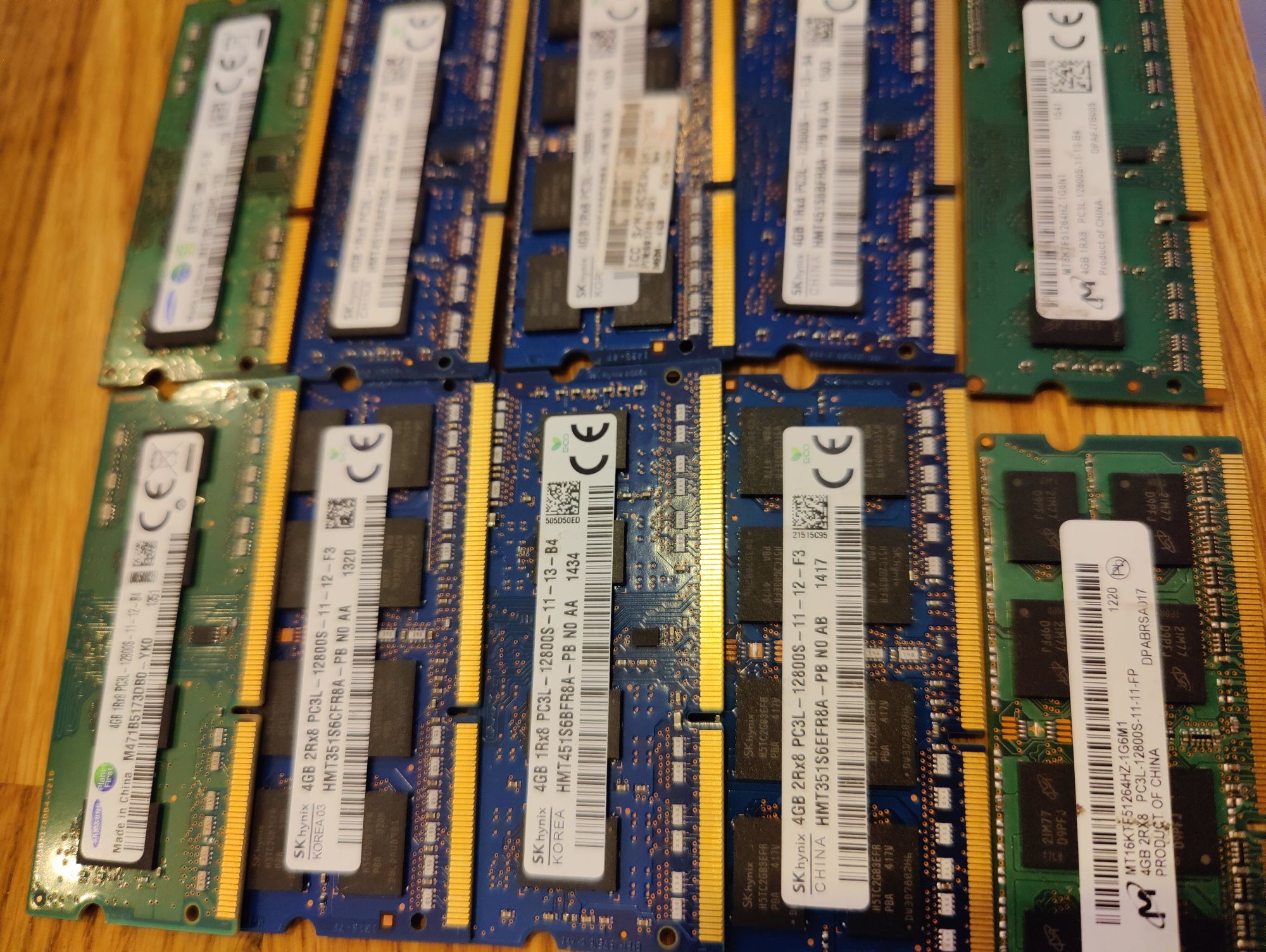 RAM kości laptop PC3L PC3 DDR3L 4GB WARSZAWA