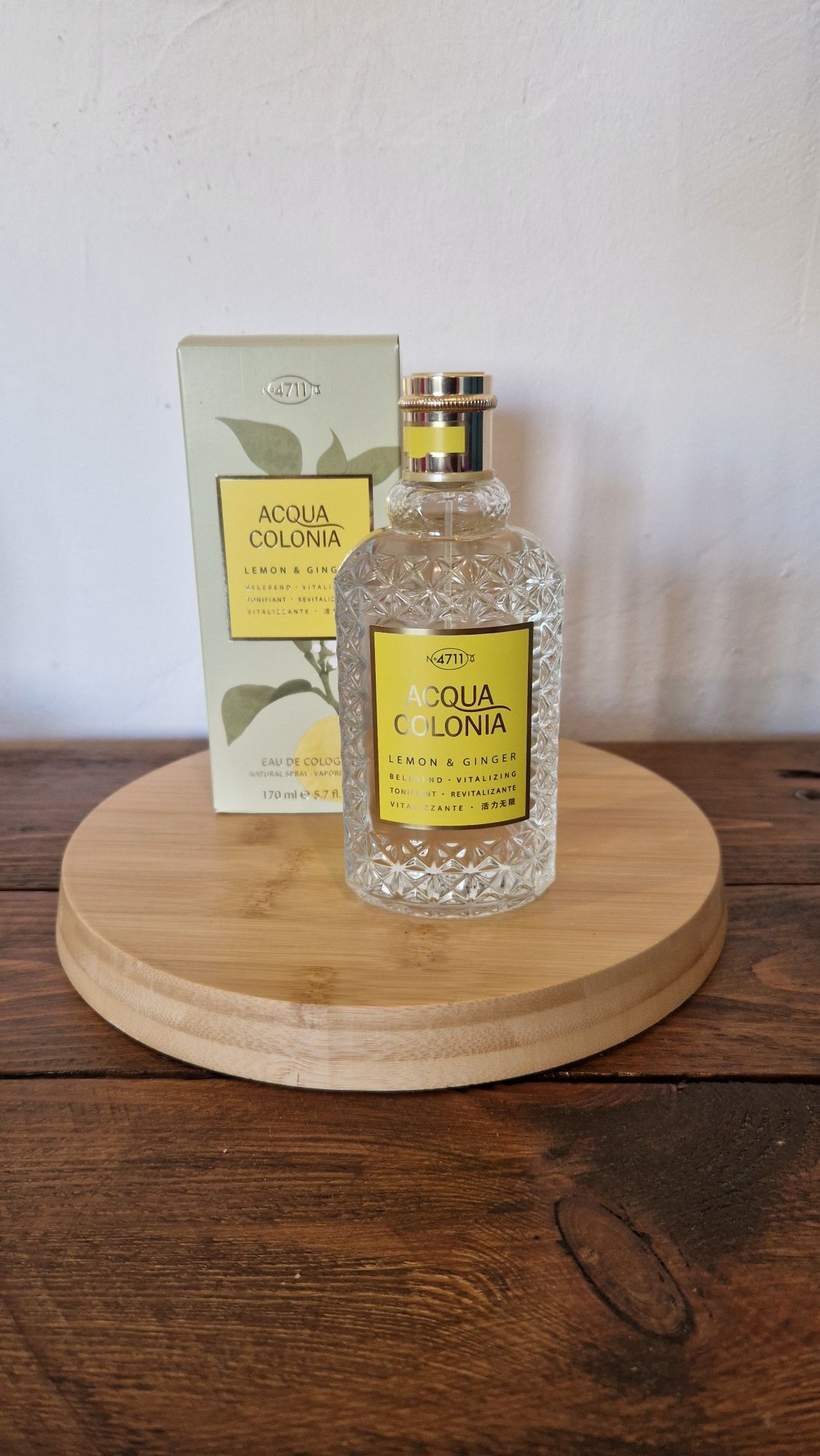 perfumy unisex woda kolońska acqua colonia lemon ginger cytryna imbir
