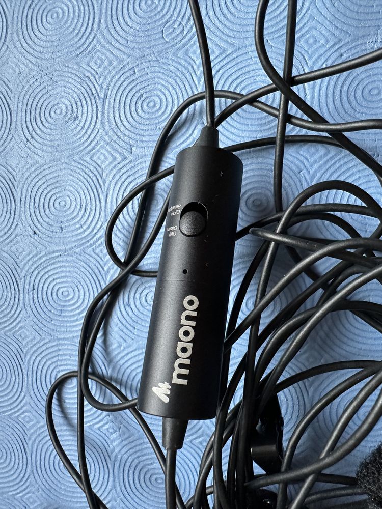 Mikrofon krawatowy - MAONO AU-100 - długi kabel