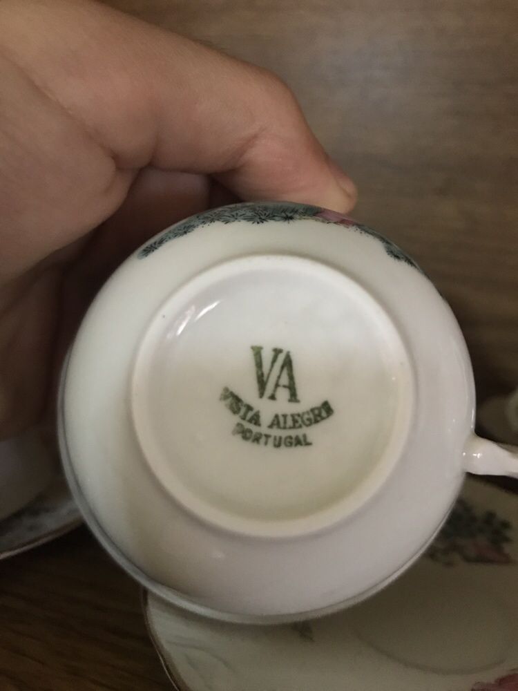 Servico de cafe da Vista Alegre