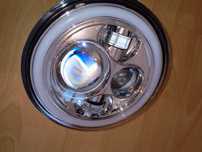 Reflektor motocyklowy LED 7cali 17.78cm