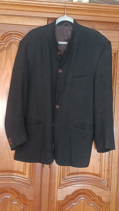 Czarna włoska marynarka r. XL
