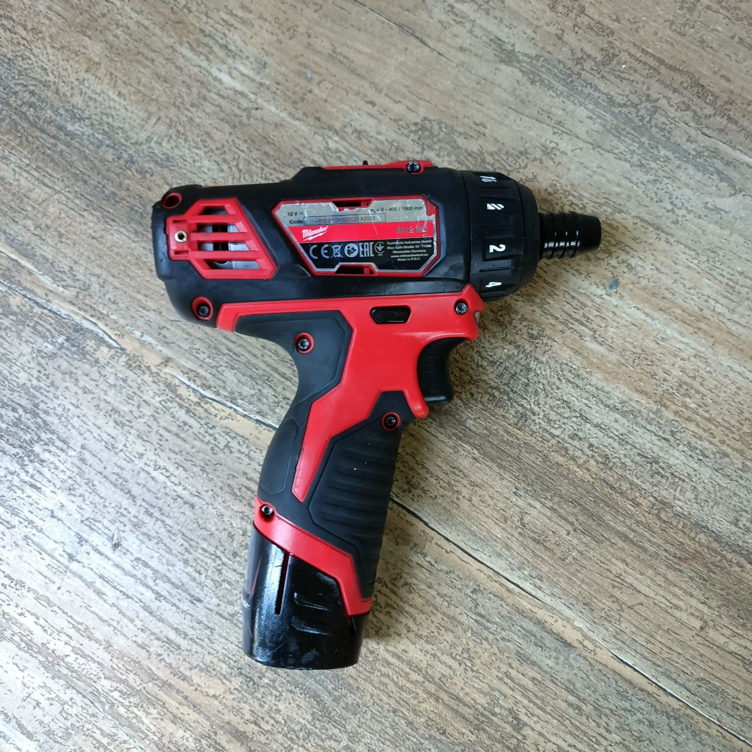 Milwaukee 12V M12 BD Wkrętarka 2 biegi+Bateria 2,0Ah BDB