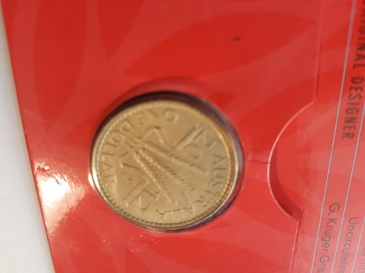 Moeda de 1 Dollar Australiano de coleção