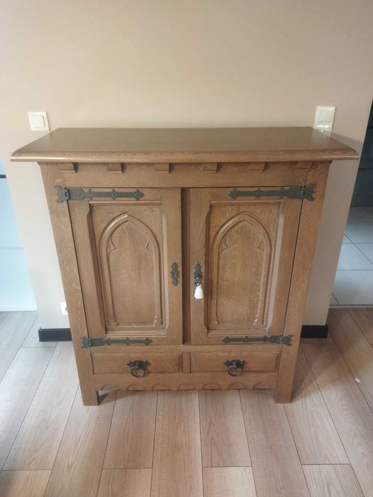 komoda barek z drewna dębowego