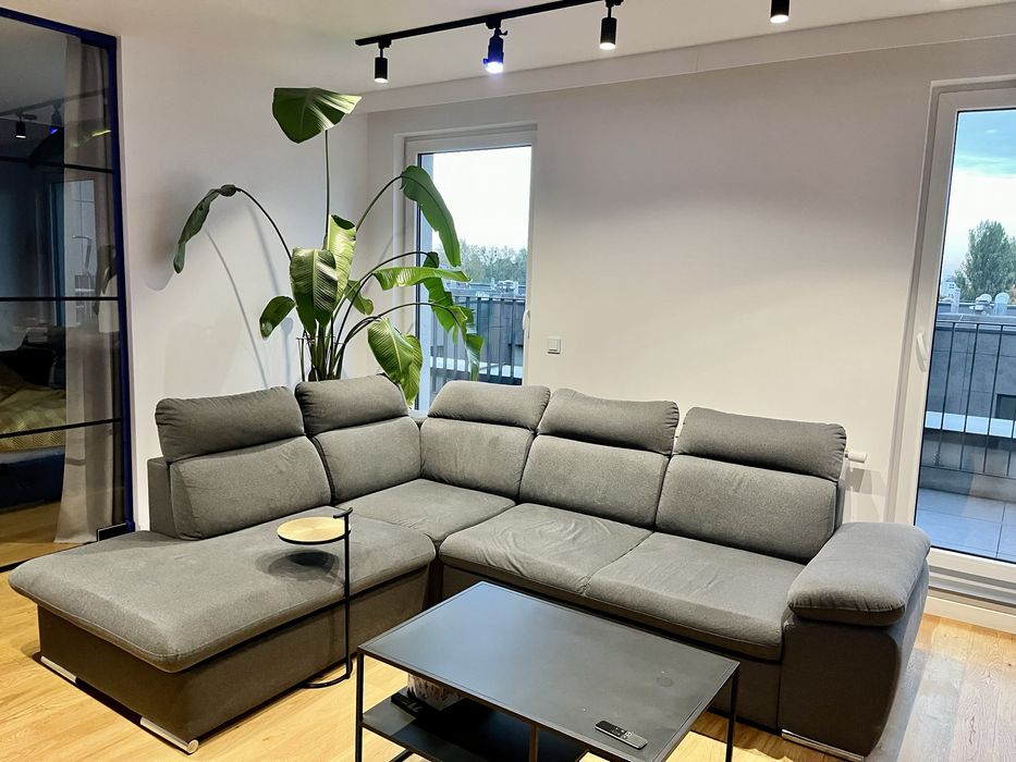 duża wygodna sofa z funkcją spania 270 x 215