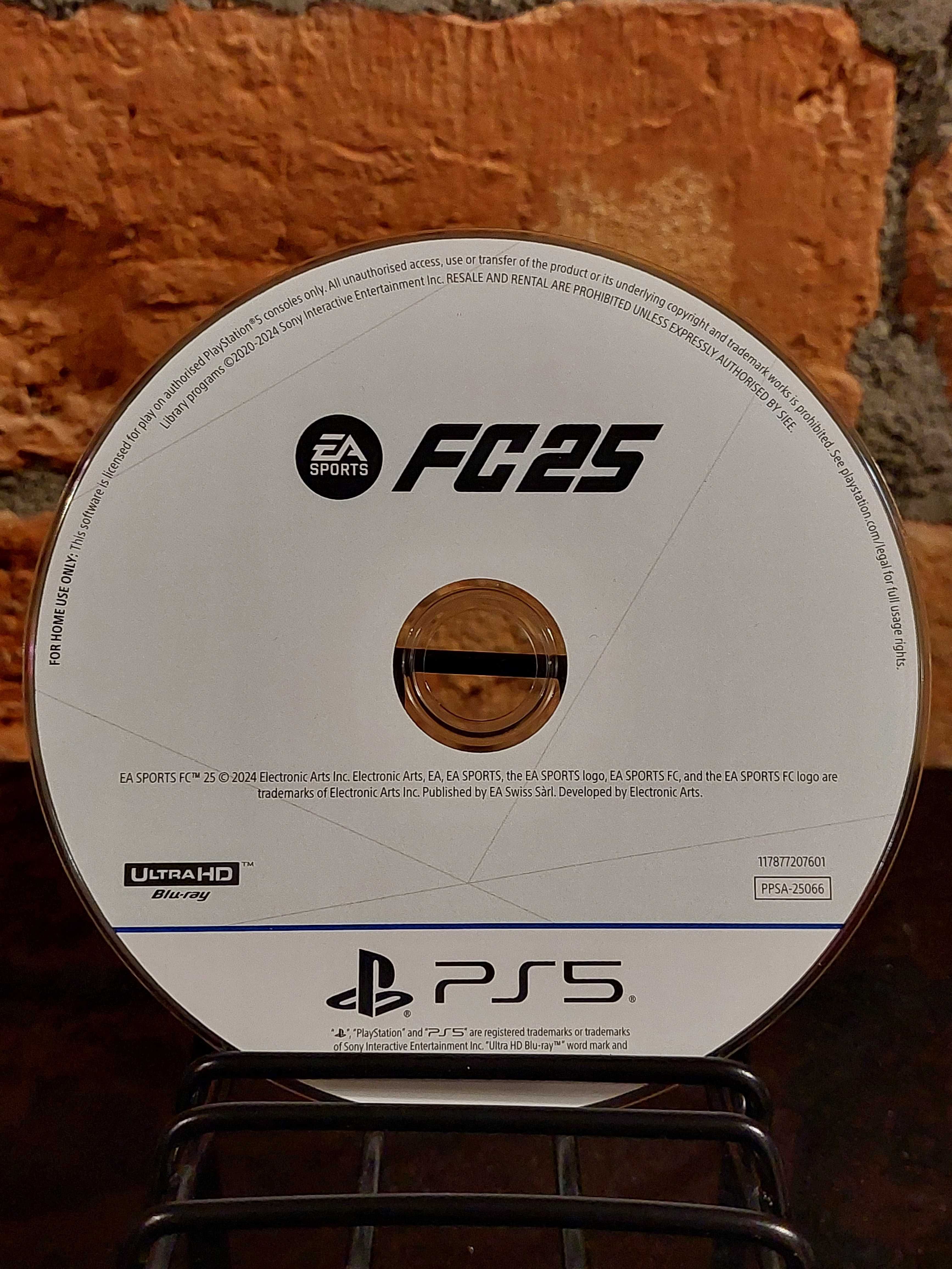 GRA FC25 FIFA 25 na konsol Sony Playstation 5 PS5 PL jak NOWA